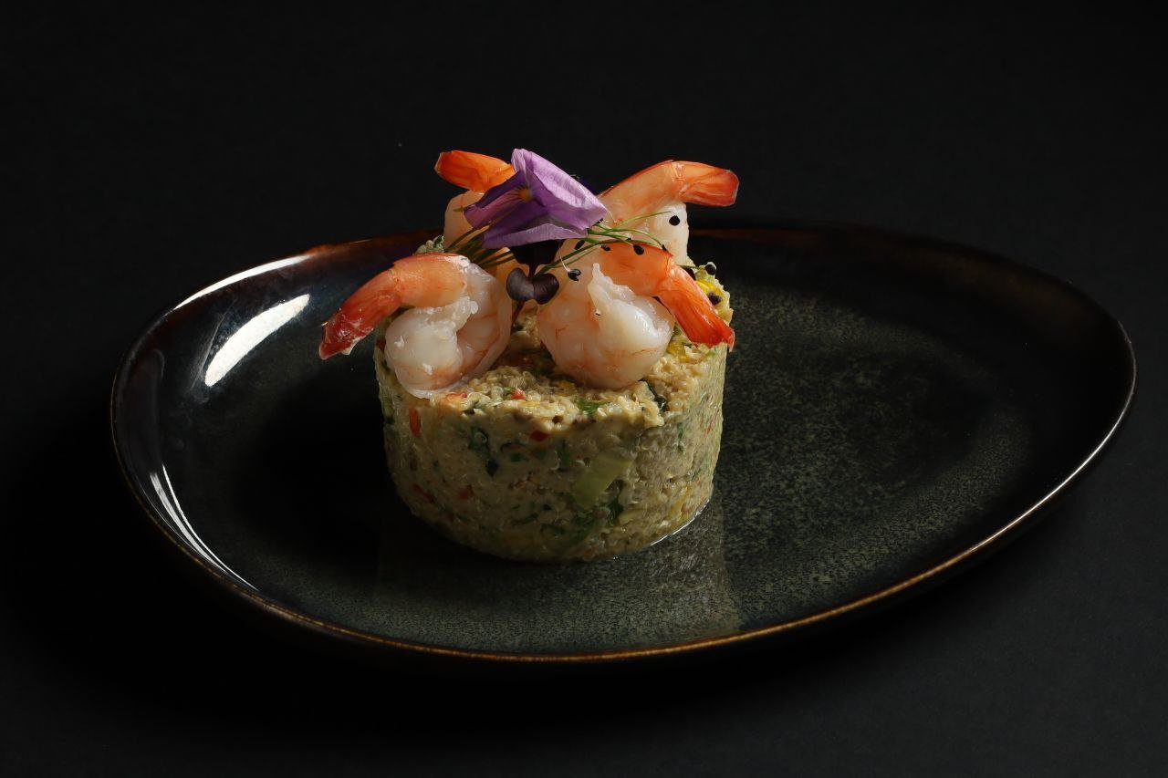 Quinoa & Shrimp Salad