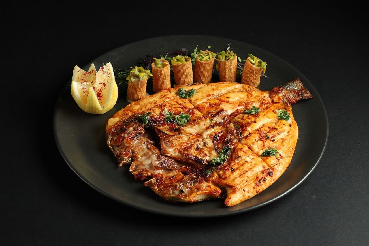 Charcoal Grilled Sea Bream